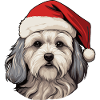 Maltese Dog Christmas Funny Xmas