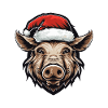 Sanglier Noël Animal Drôle Noël