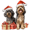 Merry Christmas Dogs