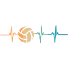 Volleyball heartbeat