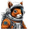 Squirrel Astronaut