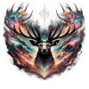 Cosmic Antlers – Starry Night