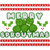 Festive Greenery: Merry Sproutmas
