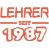 Lehrerin 1987