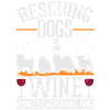 Hunderettung und Wein Straßenhund
