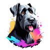 Riesen Schnauzer personalisieren möglich