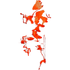 Fire Figurine - Abstract
