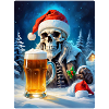 Christmas Skull Beer 1.2