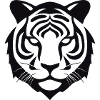 Felin Dschungel-Tigerkopf
