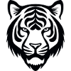 Felin Dschungel-Tigerkopf