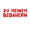 zu meinem Bedauern