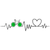 Heartbeat Bicycle Cycling