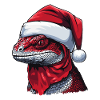LizardChristmas Animal Head Lizard