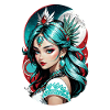 princesse indienne - aztek