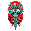 princesse indienne - aztek