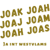 Ja In West-Vlaams. Dialect shirts