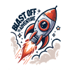Cartoon Rocket - Adventure Start
