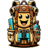 Smiling Backpack – Adventure Awaits