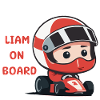 Liam on board