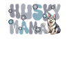Siberian Husky Groovy Husky Mom