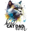 Best Cat Dad Bester Katzenpapa