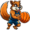 Squirrel Basketball