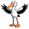 Cigogne oiseau