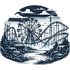 Abandoned amusement park urbex