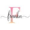 F| Monogramme | Nom | Franck |Aquarelle