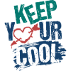 keep cool calm chill