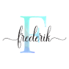 E| Monogramme | Nom | Frédéric | Aquarelle