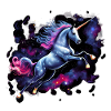 Weltraum-Einhorn