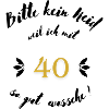 40er Schwarz