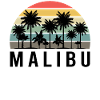 Retro Malibu Sunset Relax