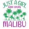 Malibu Palm Dream Girl Paradise
