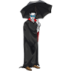 Vampire Halloween Umbrella