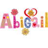 Personalized Abigail Name
