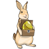 Bunny Easter Treasure Chest
