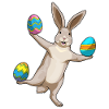 Danse de Pâques du lapin