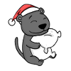 Cute Tired Christmas