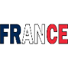 France in national colours