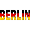 Berlin in national colours