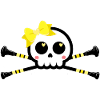 Cute Skull - Jaune
