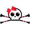 Cute Skull - Rouge