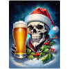 Christmas Skull Beer 1.8