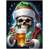 Christmas Skull Beer 1.4