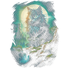 Kunstwerk Katze Kätzchen Fantasy Märchen