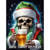 Weihnachten Skull Bier 2.4