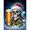 Weihnachten Skull Bier 2.7