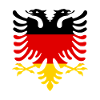 Drapeau albanais Aigle albanais Shqiponja